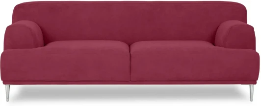 604116 Диван Portofino 2-х местный ОГОГО (арт.604116), (Рогожка/Бордовый)