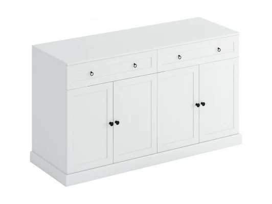 434254 Тумба Caprio с ящиками и дверями ОГОГО 434254 (белый)