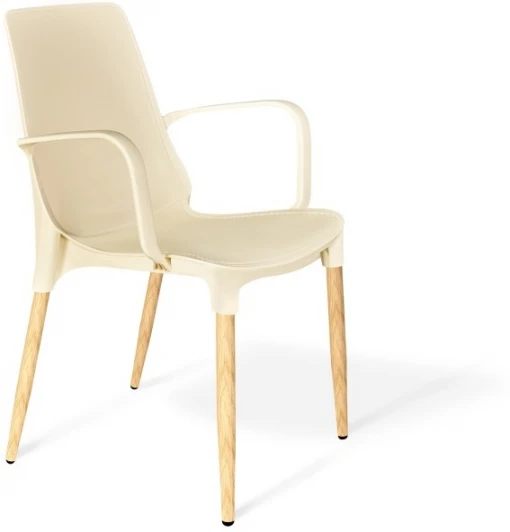 2782489702 Стул Sheffilton SHT-S76-1 бежевый/светлый орех