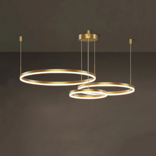 Cruise-Lux01 Подвесной светильник Cruise Lux D20+40+60 By ImperiumLoft Cruise-Lux01 (LED, 220V, на тросе, кольцо)