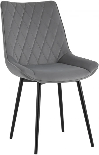 УТ000036037 Стул Stool Group Дарвин велюр тёмно-серый УТ000036037