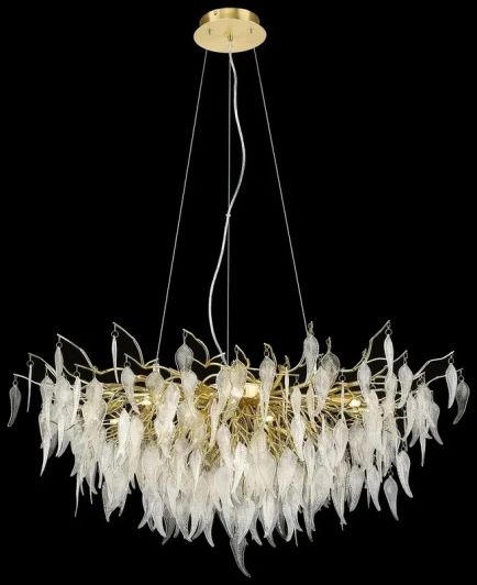 WE182.15.403 Подвесная люстра Wertmark Daniela WE182.15.403 (220V, на тросе, листья, ветки)