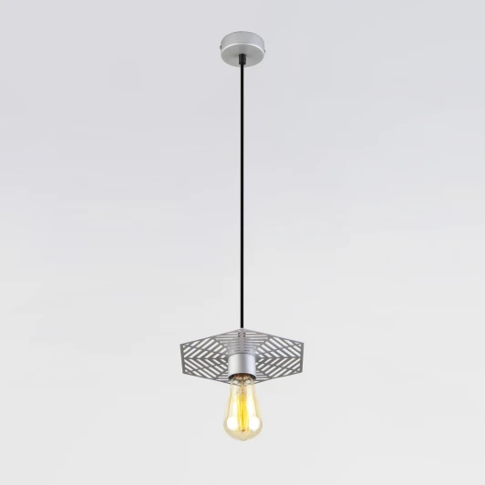 50167/1 серебряный Подвесной светильник Eurosvet Creto 50167/1 серебряный