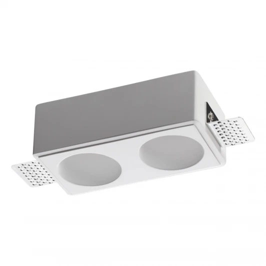 371012 Светильник встраиваемый под покраску Novotech Cail 371012 белый IP20 GU10 2*50W 220-240V