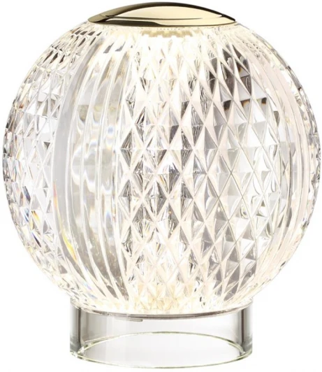 5008/2TL Настольная лампа Odeon Light Crystal 5008/2TL золотой/металл/акрил LED 2W 4000K 180лм