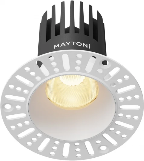 DL121-15W-2.7K-TRS-W Встраиваемый светильник Maytoni Dip DL121-15W-2.7K-TRS-W