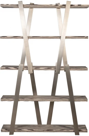 58DB-16000 58DB-16000 Стеллаж Zebrano 120*33,5*185,5см Garda Decor