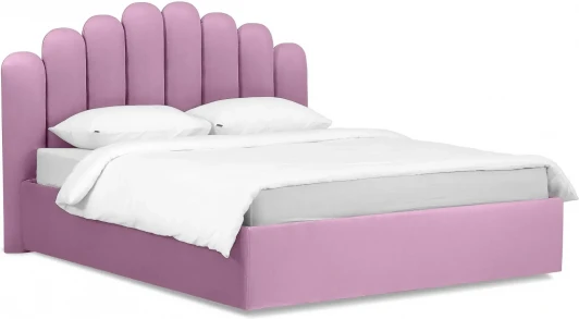 517612 Кровать Queen Sharlotta 1600 Lux ОГОГО (арт.517612), (Ткань/Сиреневый)