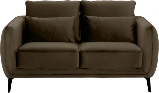 342610 Диван Amsterdam двухместный ОГОГО (арт.342610), (Ткань/Коричневый)