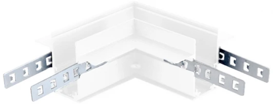 CLT 0.223 01 WH Соединитель угловой для встраиваемого магнитного шинопровода Crystal Lux SPACE CLT 0.223 01 WH