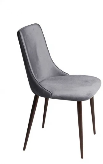 80953 Стул Top Concept Joe, бархат серый 27