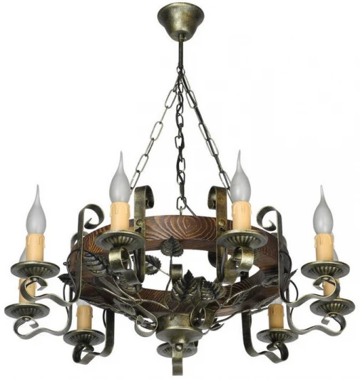 Береза-9 Подвесная люстра Тарьсма Береза-9 BR9LRH67 (220V, на цепи, подсвечник, свеча)