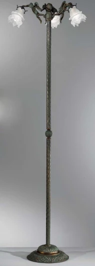 P2081/3/SC Торшер Nervilamp 2081 P2081/3/SC (220V, фонарь, фигура человека)