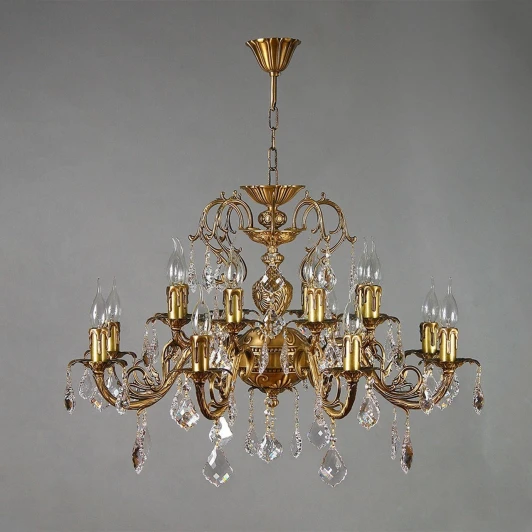 8888/8+8 AB New Leaf Подвесная люстра Ambiente Alicante 8888/8+8 AB New Leaf