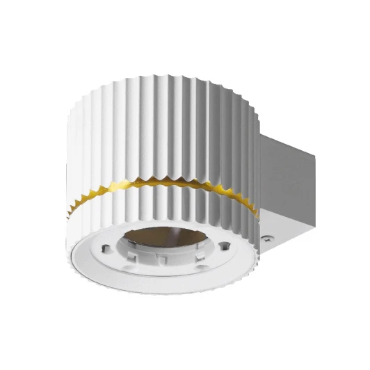 WSL-GX53/W18WG Настенный светильник Wolta WSL-GX53/W18WG под лампу GX53 Белый / золотой NIMB