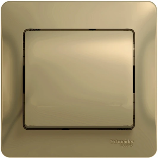 GSL000412 Выключатель встраиваемый одноклавишный (титан) Systeme Electric GSL000412