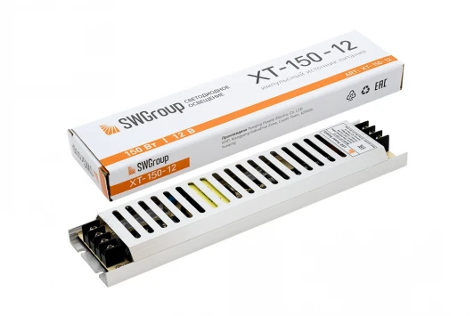XT-150-12 Блок питания ультратонкий XT-150-12 SWG