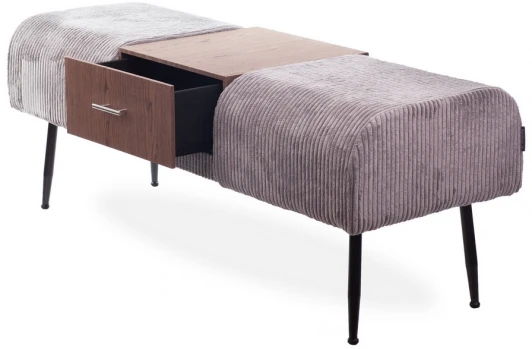 MY20A516 Банкетка серая MY iNTERNO Bergen MY20A516