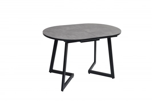 101547 Стол Саен 21 Черный/Бетон, Мир стульев