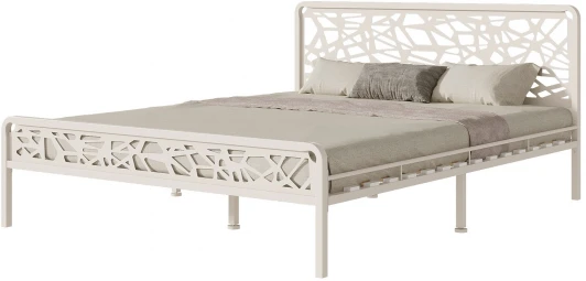 101635 Кровать КМД 16 ОРИОН 140 белый, Форвард