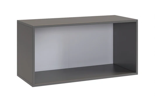 173774.2125 Антресоль двухдверная L800 Баско Mebelson (ЛДСП/Графит) арт.173774,2125