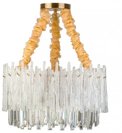 L05010.92 Подвесная люстра Glacier L05010.92 (220V, хрусталь, на цепи, круглые)