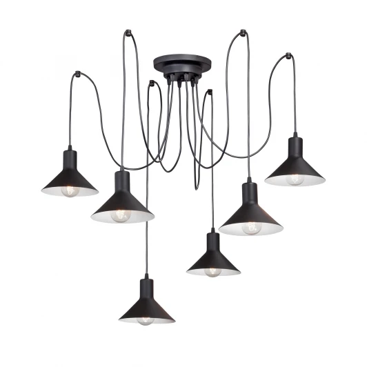 V4785-1/6S Подвесная люстра Vitaluce V4785-1/6S (220V, на проводе)