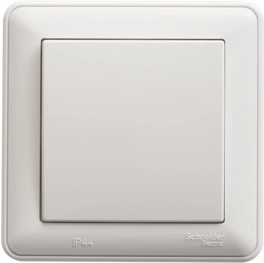 VS610-156B-18 Выключатель встраиваемый одноклавишный (белый) IP44 Systeme Electric W59 VS610-156B-18