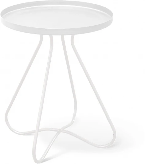 1181042201 Столик журнальный Sheffilton SHT-CT3-1 белый муар от фабрики Sheffilton