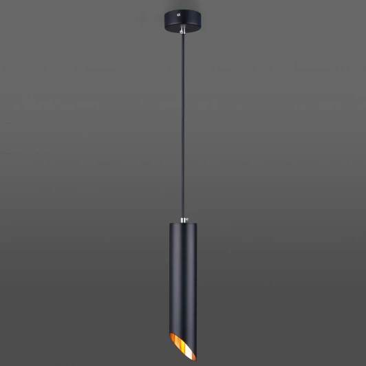 7011 MR16 BK/GD черный/золото Подвесной светильник Eurosvet 7011 MR16 BK/GD черный/золото