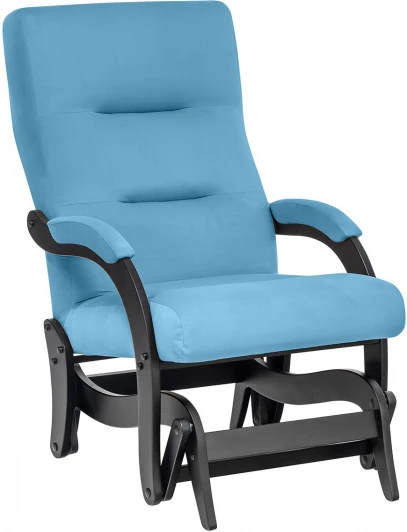 2500000180514 Кресло-маятник Leset Дэми Leset (Велюр/Синий) арт.2500000180514