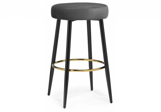 15065 Барный стул plato 1 dark gray