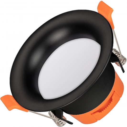 036610 Светильник встраиваемый LED MS-BLIZZARD-BUILT-R90-6W Warm3000 (BK, 100 deg, 230V) (Arlight, IP20 Металл, 3 года) 036610