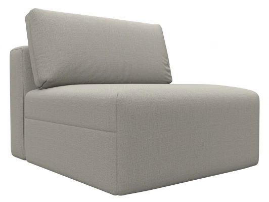 129723 Модуль диван Лига-060 НПБ (ЛДСП,Брус,Фанера,Рогожка/Бежевый) Лига Диванов 129723