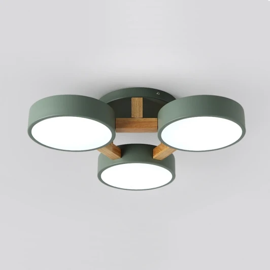 JOIST01 Потолочная люстра Joist 3 Green ImperiumLoft Joist01 (178322-26)