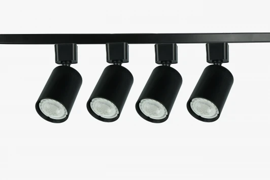 TR70-SET4-GU10-BK Трековая система однофазная в сборе ЭРА TR70-SET4-GU10-BK