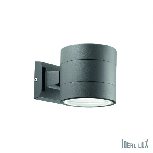 SNIF AP1 ROUND ANTRACITE Настенный светильник Ideal Lux Snif AP1 ROUND ANTRACITE