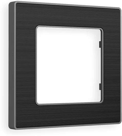 AF580531 Рамка Ambrella Volt ALFA Arctic (Черный Стекло органическое/Сталь) 1-ая AF580531