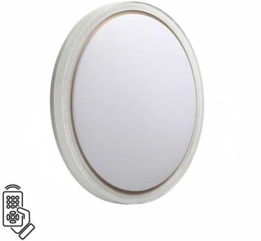 7781/EL Настенно-потолочный светильник Sonex Kristy 7781/EL пластик/белый/золот. LED 70Вт пульт ДУ