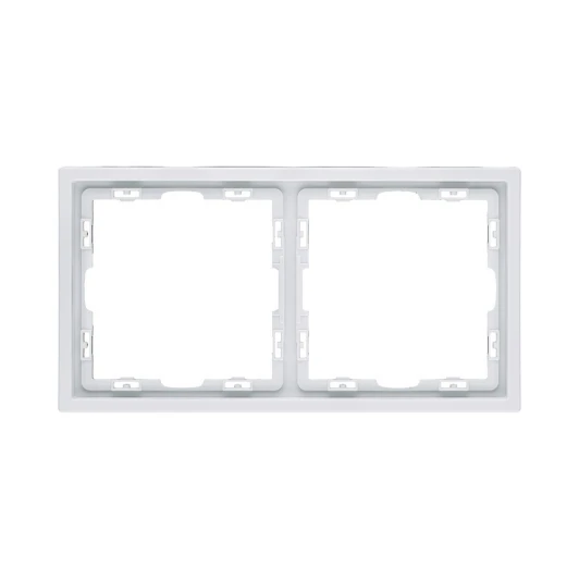 EC2WG Рамка 2-постовая белый глянцевый Kollinger Eclipse EC2WG