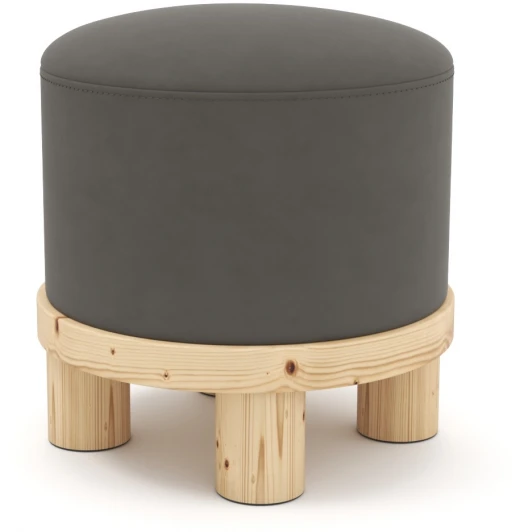 221168 Пуф Arsko Сканди 1 каменный велюр