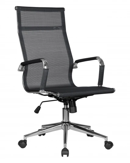 LMR-111B_M_MSH-black Офисное кресло для персонала DOBRIN CARTER (чёрный) LMR-111B_M_MSH-black