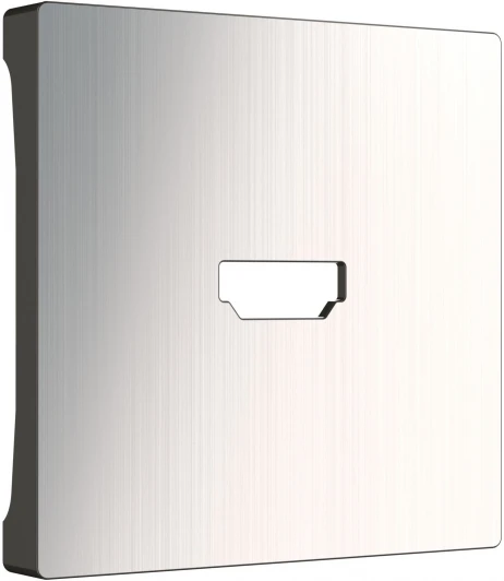WL02-HDMI-CP Накладка для розетки HDMI (глянцевый никель) Werkel WL02-HDMI-CP (a040418)