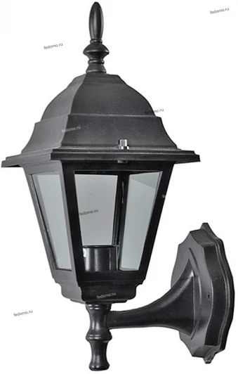 RTL-92 Бра уличное Myone, 1 плафон, черный, прозрачный