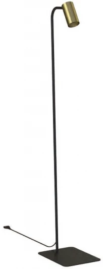 7711 Торшер Nowodvorski Mono Black/Brass 7711 (220V, выключатель)