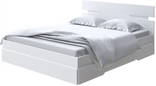 1919635 Без бренда Кровать Milton (ЛДСП Белый) 160x200