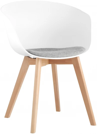 УТ000000859 Кресло Stool Group Libra Soft белое УТ000000859