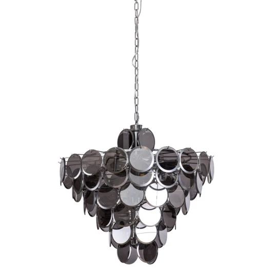 7566/02 SP-18 Подвесная люстра каскадная Divinare Chloe 7566/02 SP-18 (220V, хрусталь, на цепи)