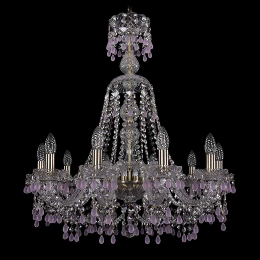 1410/10/240/XL-74 Pa V7010 Подвесная люстра Bohemia 1410 1410/10/240/XL-74/Pa/V7010