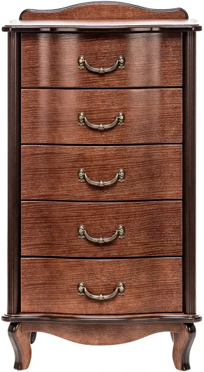 2100489000008 Комод Джульетта" узкий (5 ящ.) Leset"